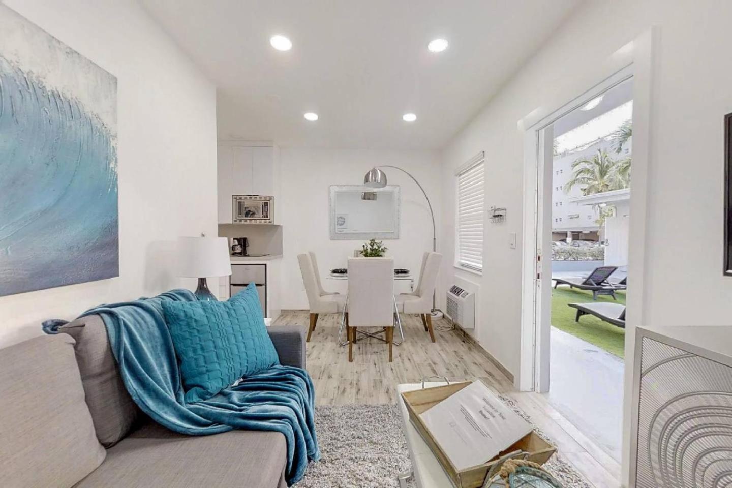 Chic 1 Bedroom W Parking Space & Walk To The Beach #6 好莱坞 外观 照片